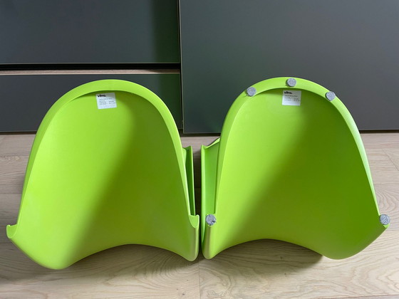 Image 1 of 2x Vitra Verner Panton Junior kinderstoel