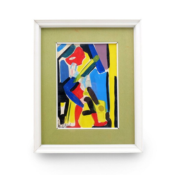 Image 1 of Vintage schilderij van Aldo Gentilini, 1970