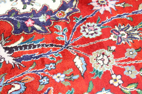 Image 1 of Origineel handgeknoopt Perzisch tapijt Tabriz 40 Raj Fijn 344 X 254 Cm Topconditie