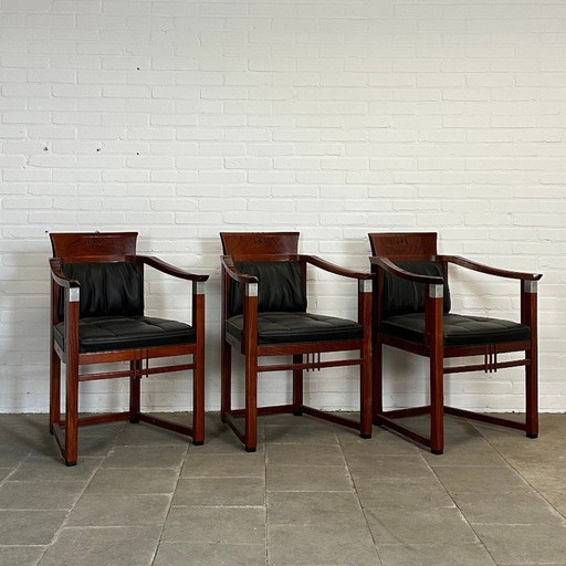 Set van 3 Schuitema Art Deco Susan Armchairs