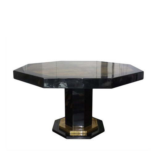 Zeshoekige vintage tafel, 1970