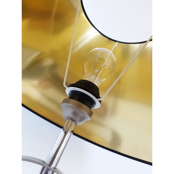 Image 1 of Vintage metalen tafellamp