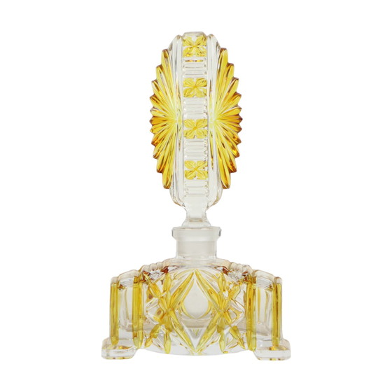 Image 1 of Amberkleurige Parfum Toiletset Kristal 