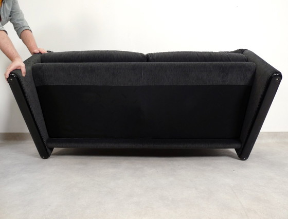 Image 1 of Cassina Maralunga 2,5 Seater Bicolore Black/Grey