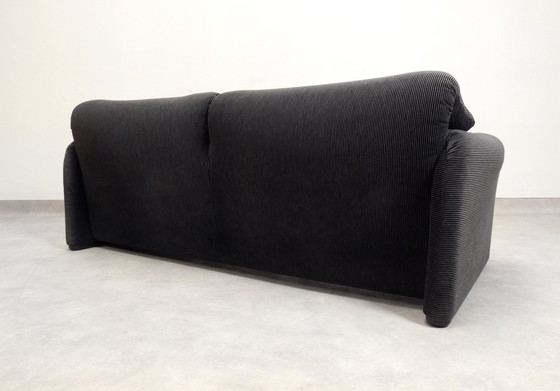 Image 1 of Cassina Maralunga 2,5 Seater Bicolore Black/Grey