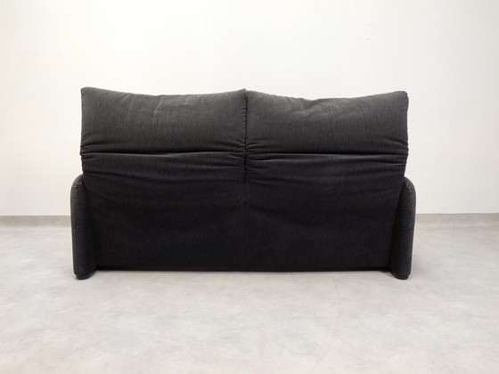 Image 1 of Cassina Maralunga 2,5 Seater Bicolore Black/Grey