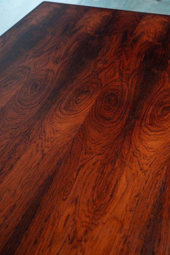 Image 1 of Vintage Deens design eettafel uitschuifbaar, rosewood table