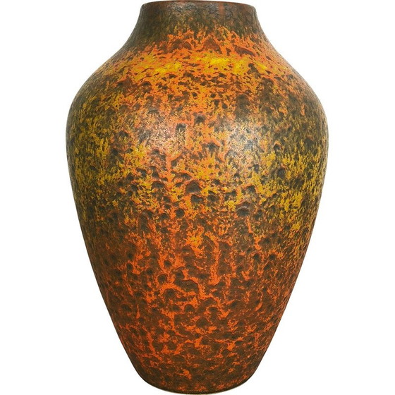 Image 1 of Vintage aardewerk vaas voor Silberdistel Ceramics, Duitsland 1950