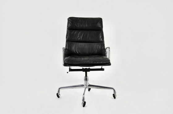 Image 1 of Ea 216 Soft Pad bureaustoel van Charles & Ray Eames voor Herman Miller, 1970