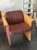 2x vintage stoel