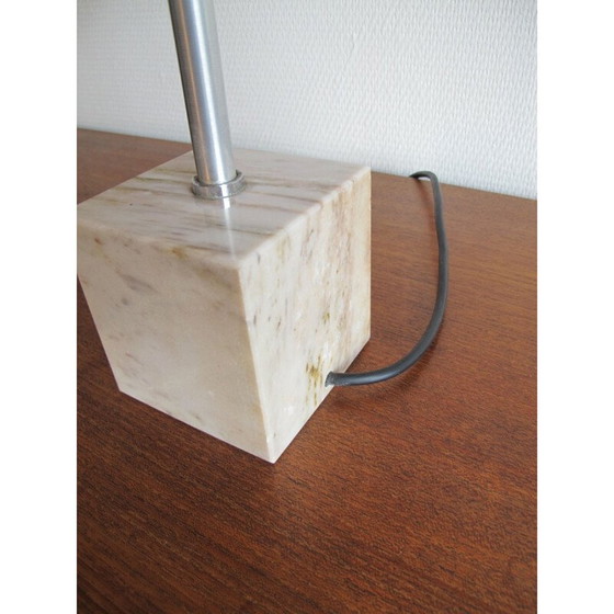 Image 1 of Paar vintage marmeren tafellampen van Raak, 1960