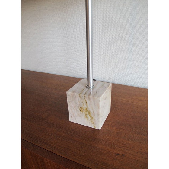 Image 1 of Paar vintage marmeren tafellampen van Raak, 1960