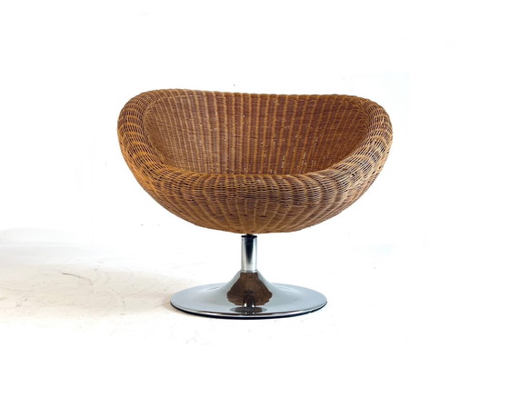 Image 1 of Rotan Draaifauteuil