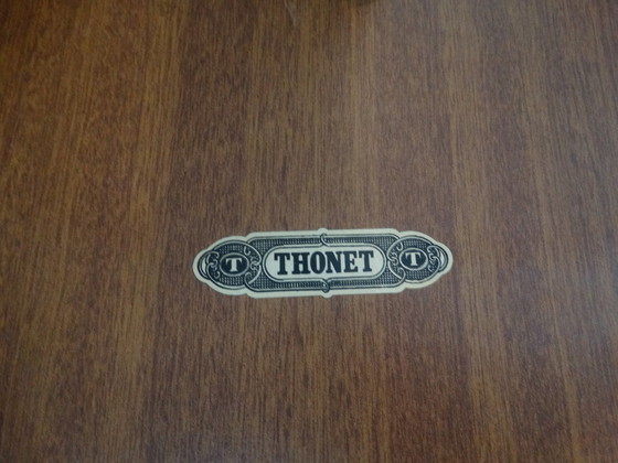 Image 1 of 1 x Thonet eettafel en 4 x Thonet stoelen