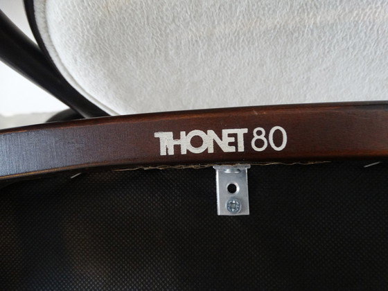 Image 1 of 1 x Thonet eettafel en 4 x Thonet stoelen