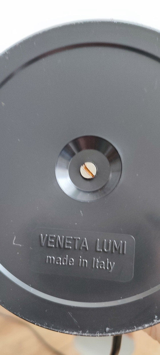 Image 1 of Veneta Lumi Seventies '70 Lamp Bureaulamp Bruin