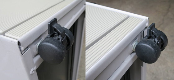 Image 1 of Vitra Metropol verrijdbare lade 3 laden Voor hangmappen, keukengerei, enz.