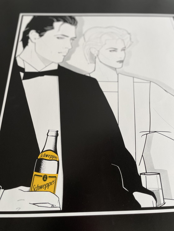 Image 1 of Jos van Uytrecht, Koppel, 1984, copyright Schweppes International, nr. 205, gedrukt in Nederland.