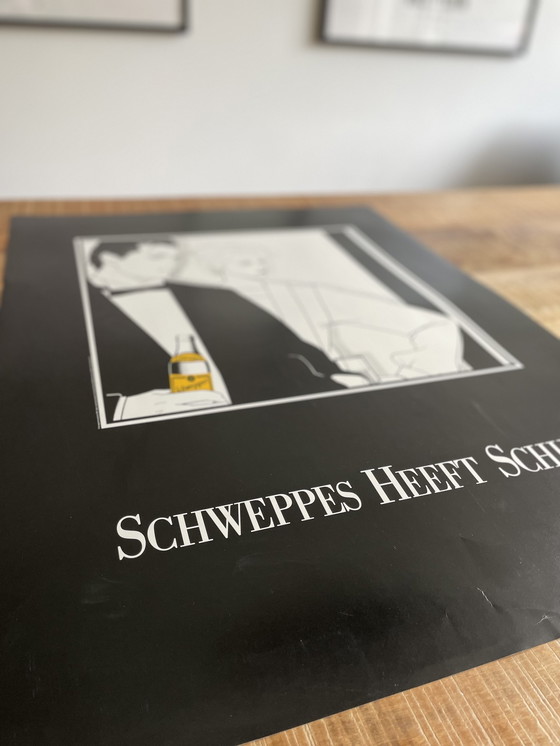 Image 1 of Jos van Uytrecht, Koppel, 1984, copyright Schweppes International, nr. 205, gedrukt in Nederland.