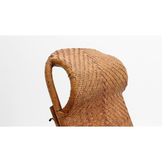 Image 1 of Vintage rotan fauteuil Italië 1950