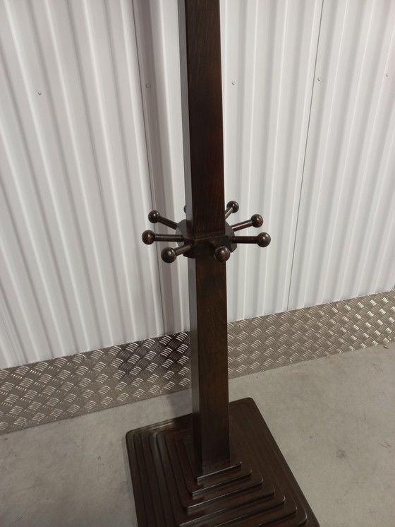 Image 1 of Stabiele, Houten Kleerhanger