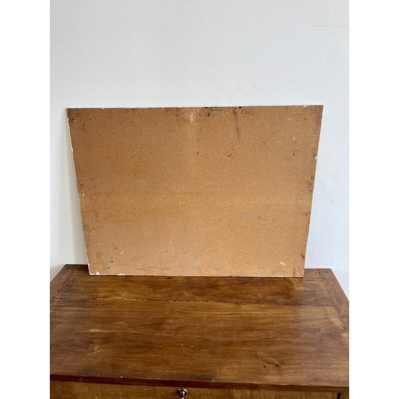 Image 1 of Antiek schilderij van Delacourt