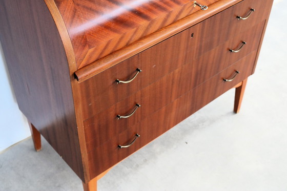 Image 1 of Vintage Zweedse Secretaire