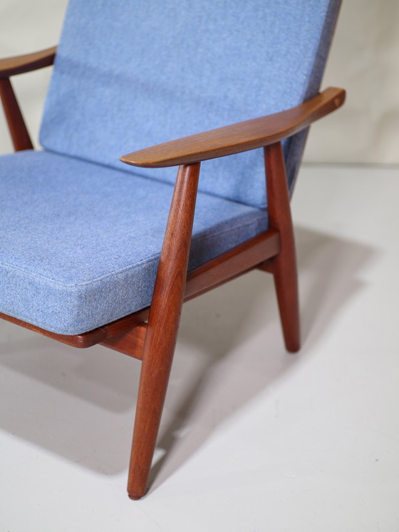 Image 1 of Hans J. Wegner GE270 fauteuil Getama, Deens 1950s