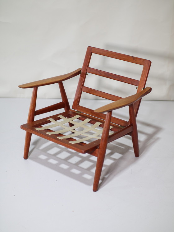 Image 1 of Hans J. Wegner GE270 fauteuil Getama, Deens 1950s