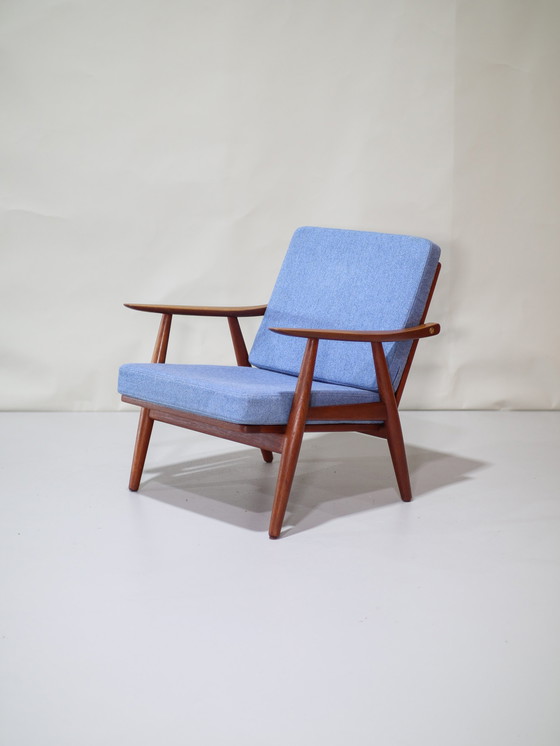 Image 1 of Hans J. Wegner GE270 fauteuil Getama, Deens 1950s