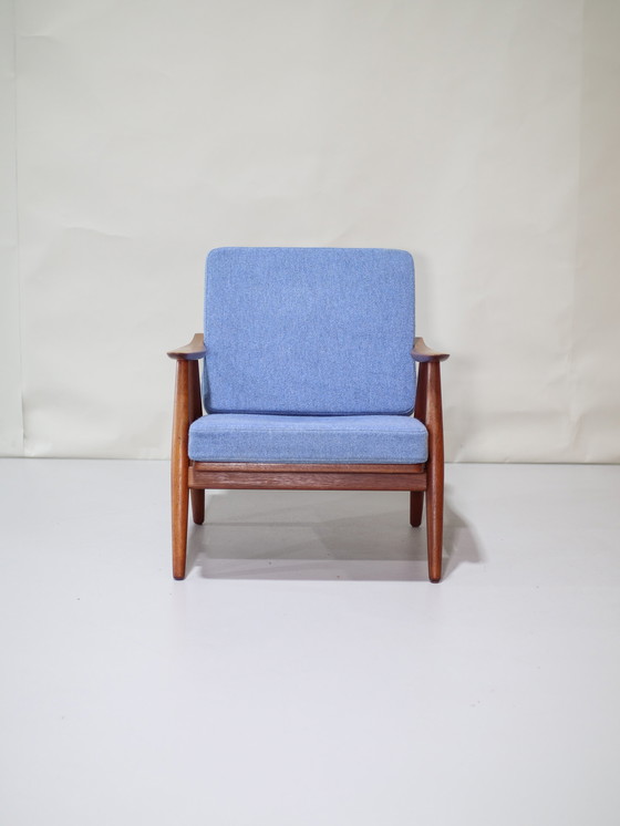 Image 1 of Hans J. Wegner GE270 fauteuil Getama, Deens 1950s