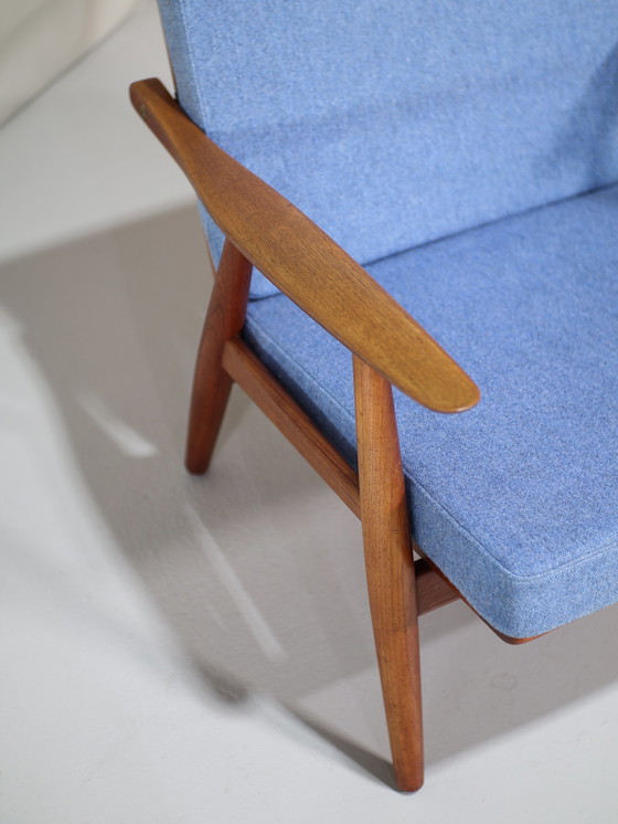 Image 1 of Hans J. Wegner GE270 fauteuil Getama, Deens 1950s