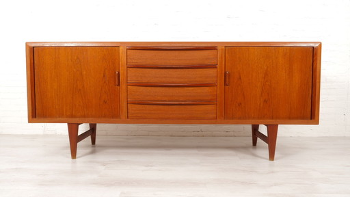 Vintage Dressoir | Teak | Deens design | 210 Cm