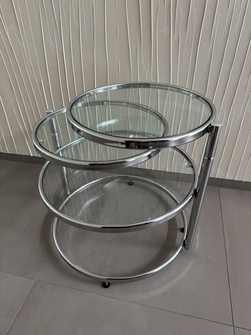 Leitmotiv Double Swivel Sidetable