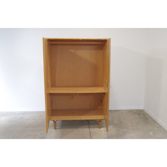 Image 1 of Vintage kast van essenhout en multiplex voor Novy Domov, Tsjecho-Slowakije 1970