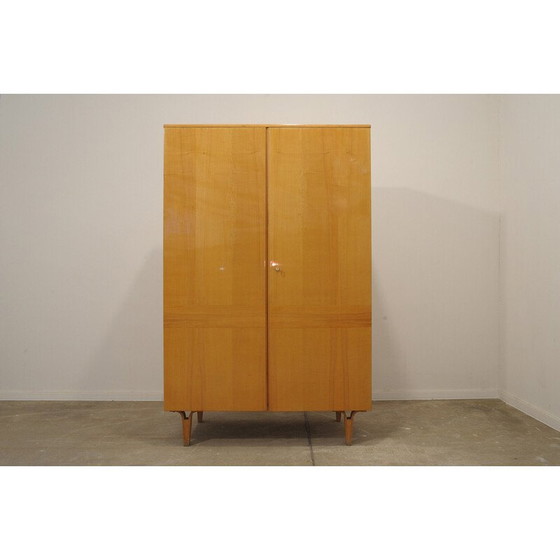 Image 1 of Vintage kast van essenhout en multiplex voor Novy Domov, Tsjecho-Slowakije 1970