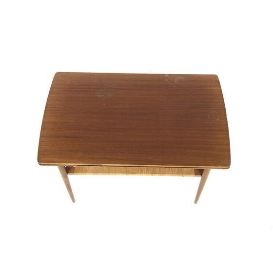 Image 1 of Uitschuifbare mahonie salontafel, Zweden 1950
