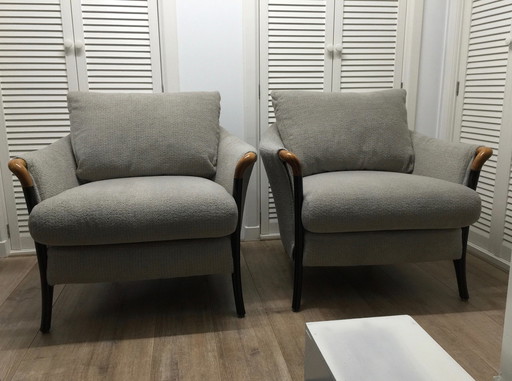 2x Giorgetti Peggy Fauteuils