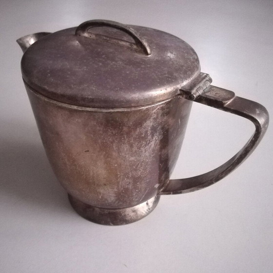 Image 1 of Set van 3 vintage theepotten van Gio Ponti voor Fratelli Calderoni, 1940