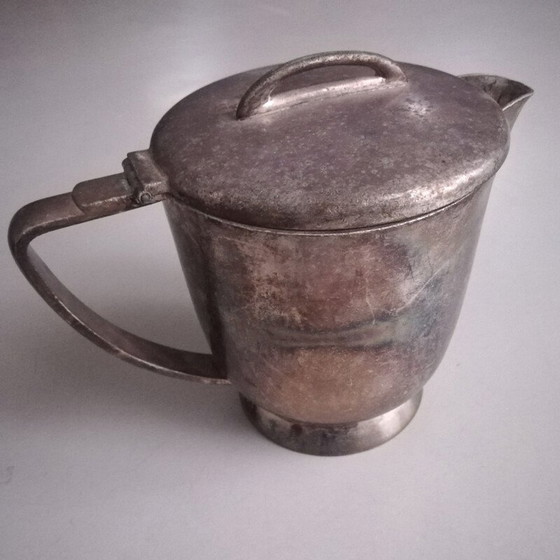 Image 1 of Set van 3 vintage theepotten van Gio Ponti voor Fratelli Calderoni, 1940