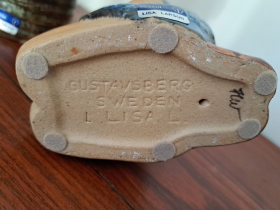 Image 1 of Keramieken Beeldjes Lisa Larson 1977