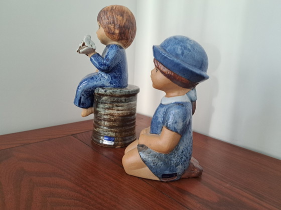 Image 1 of Keramieken Beeldjes Lisa Larson 1977
