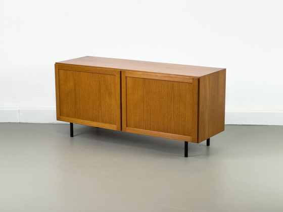 Image 1 of Laag teakhouten dressoir, 1970S