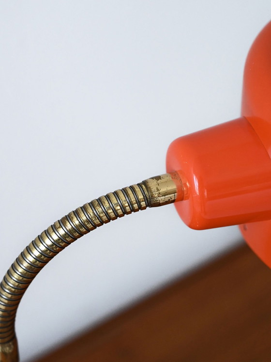 Image 1 of Oranje bureaulamp