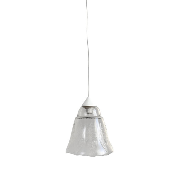 Image 1 of Bloemvormige hanglamp, Narva Leuchen, Duitsland, 1970S.