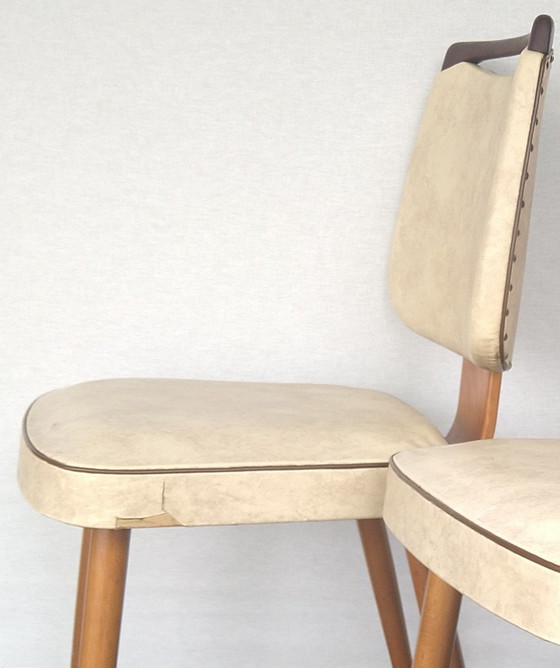 Image 1 of 2 Vintage Eetkamerstoelen