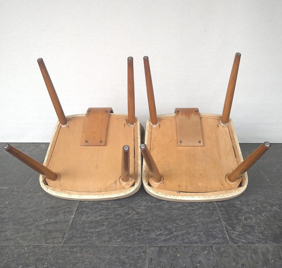 Image 1 of 2 Vintage Eetkamerstoelen