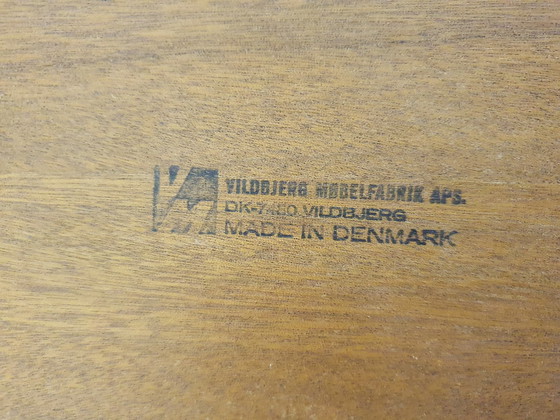 Image 1 of Teakhouten kapstok van Aksel Kjersgaard voor Vildbjerg mobelfabrik, Denemarken 1960's