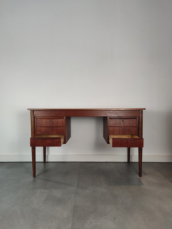 Image 1 of Vintage Deens Bureau In Teak 