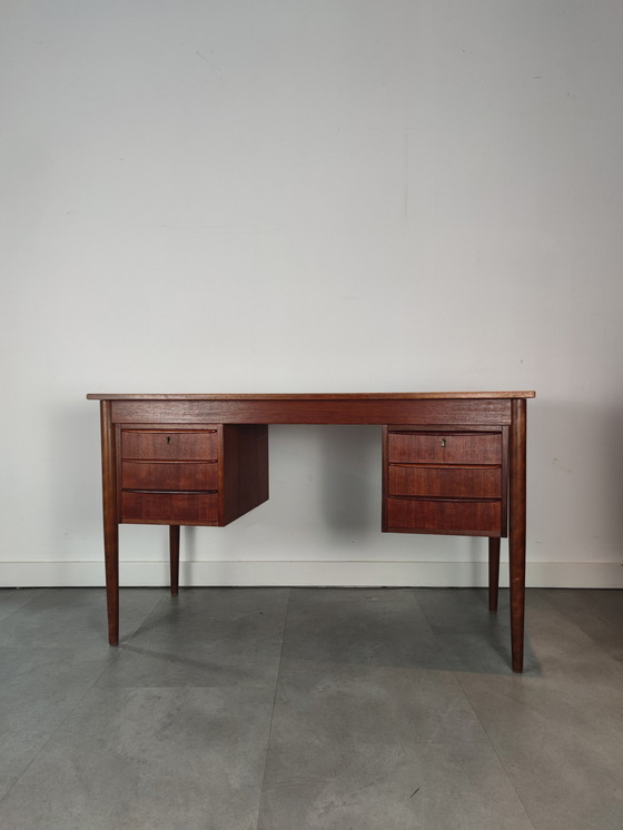 Image 1 of Vintage Deens Bureau In Teak 